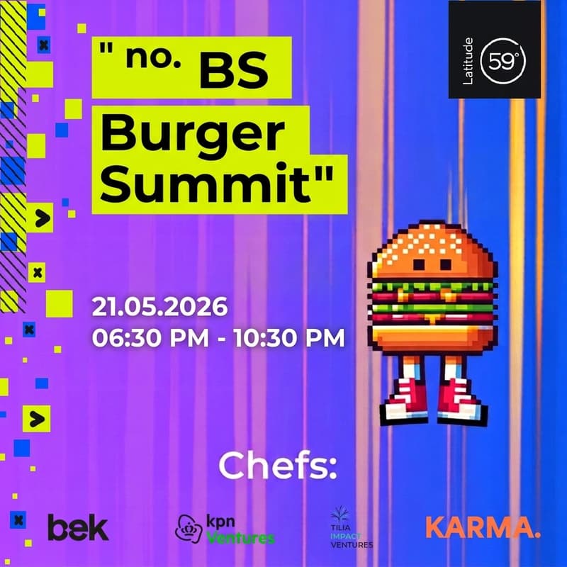 Cover Image for 🍔No BS Burger Summit @Latitude59 2026🍔