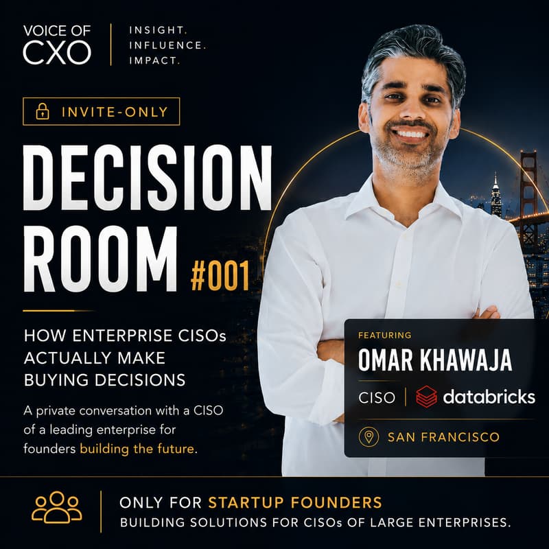 Cover Image for Enterprise CISO Decision Room with Omar Khawaja