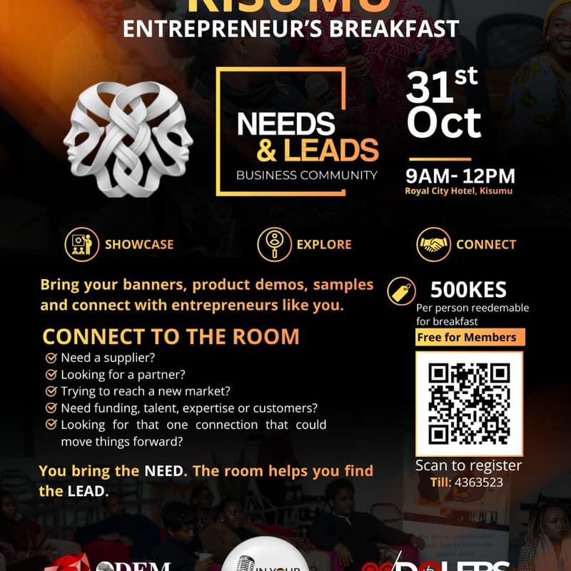 Cover Image for Needs & Leads Kisumu