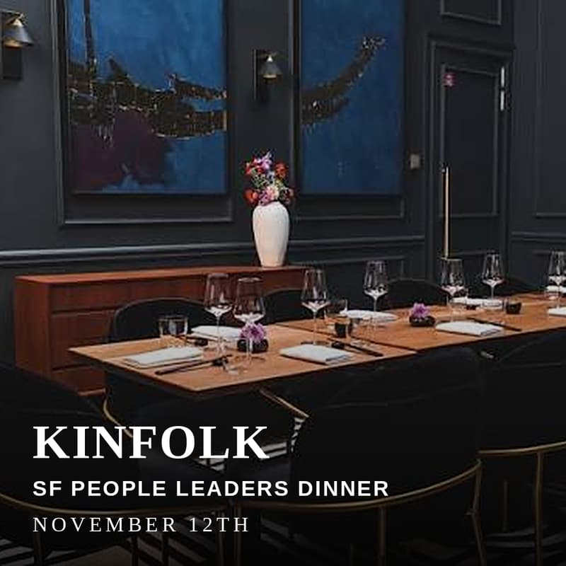 Cover Image for AI for HR - People Leaders Dinner