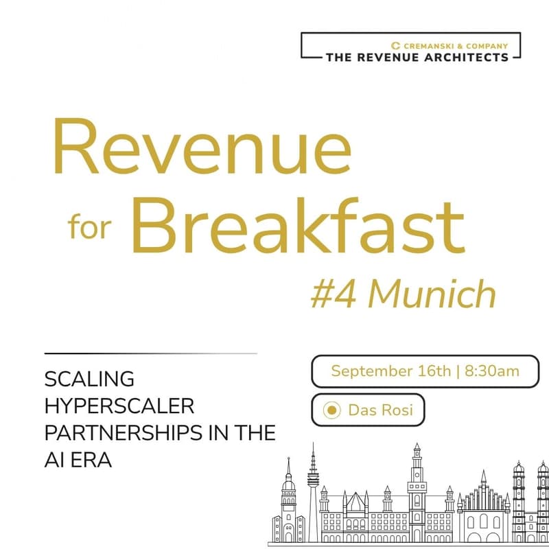 Cover Image for Revenue for Breakfast #4 Munich - Scaling Hyperscaler Partnerships in the AI Era