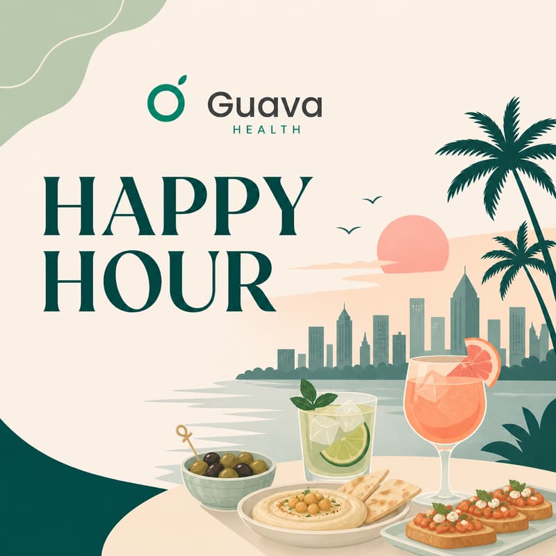 Cover Image for Happy Hour Hosted by Guava Health