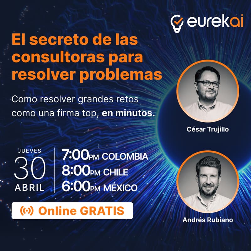 Cover Image for Webinar "El secreto de las consultoras para resolver problemas"