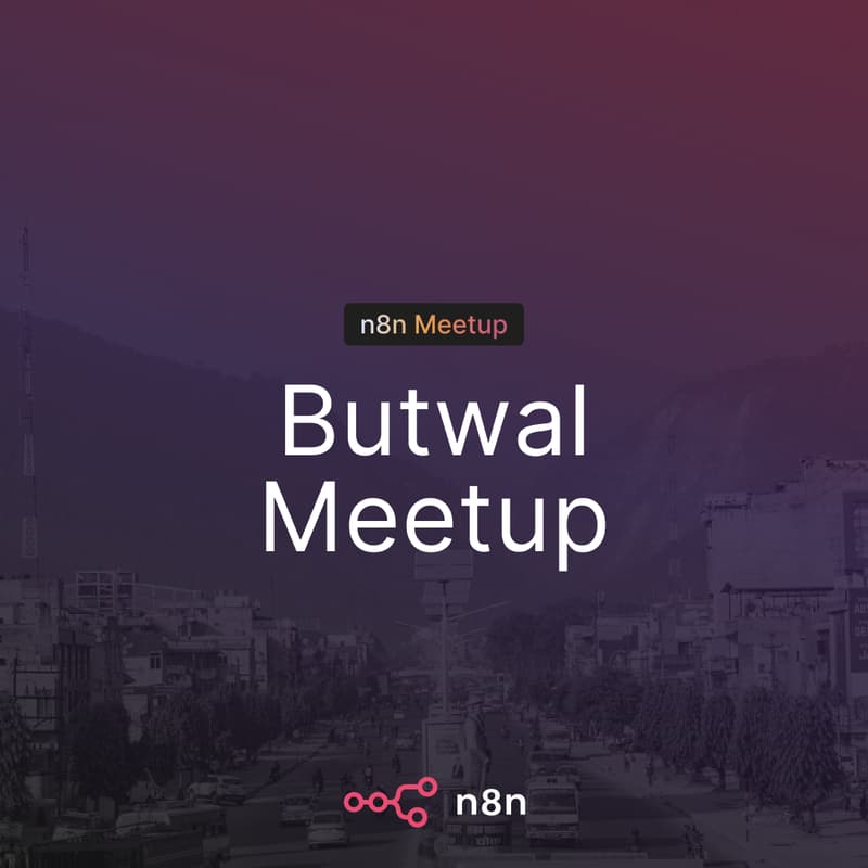 Cover Image for n8n Nepal: Butwal Community Meetup
