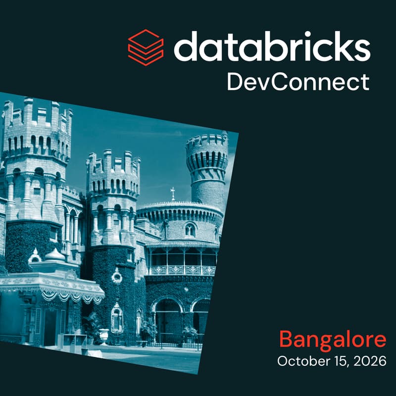 Cover Image for Databricks DevConnect | Bangalore