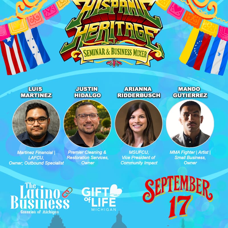 Cover Image for Latino Business Conexión of Michigan - Seminar & Mixer