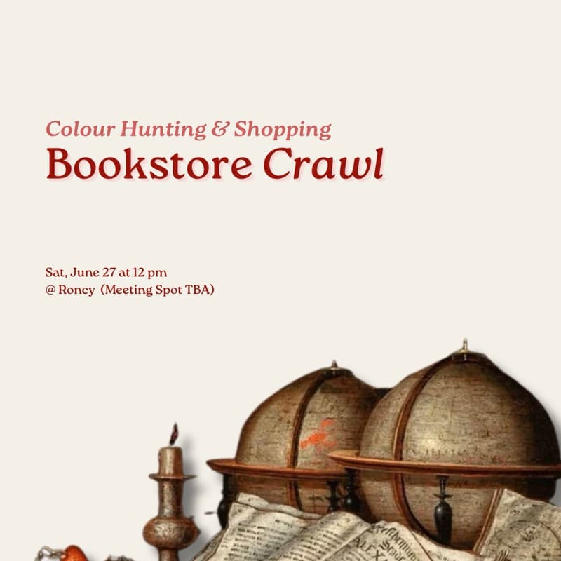 Cover Image for Bookstore Crawl: Colour Hunting & Shopping