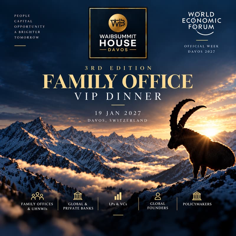 Cover Image for WAIB Family Office VIP Dinner | Davos 2027