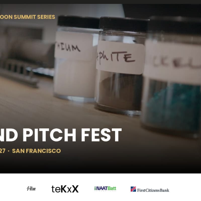 Cover Image for The Battery Saloon's Grand Pitch Fest 2027 in Partnership with NAATBatt and First Citizens Bank (formerly Silicon Valley Bank)
