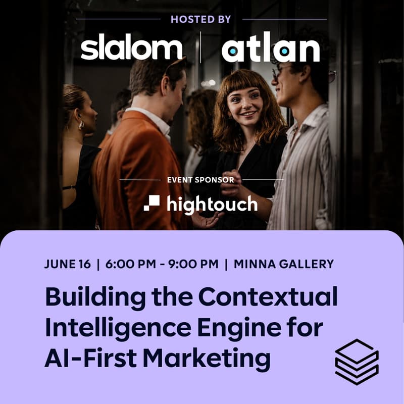 Cover Image for Building the Contextual Intelligence Engine for AI-First Marketing | Panel & Reception