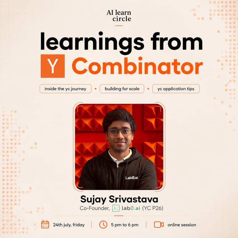 Cover Image for Learnings from Y-Combinator (P26 Batch)