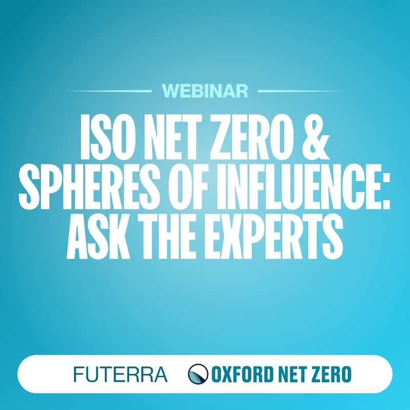 Cover Image for ISO Net Zero & Spheres of Influence: Ask the Experts