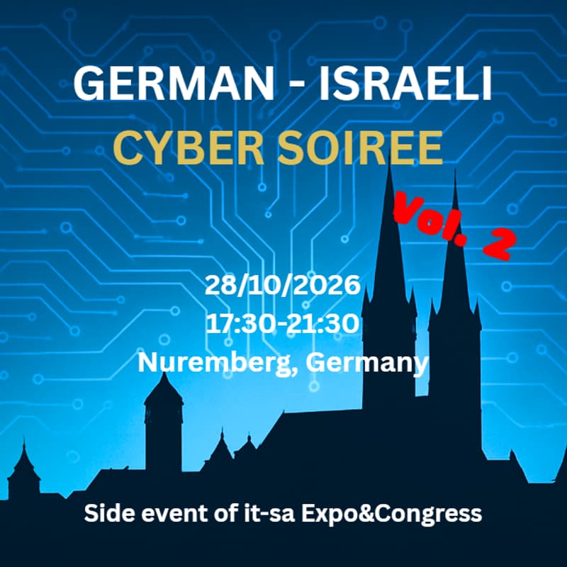 Cover Image for German - Israeli Cyber Soiree at it-sa - vol. 2