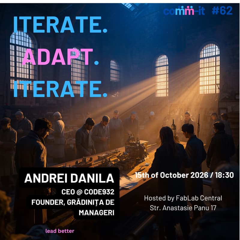 Cover Image for COMM-IT IS#62: Iterate. Adapt. Iterate