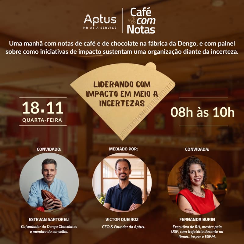 Cover Image for Café com Notas | Aptus ☕