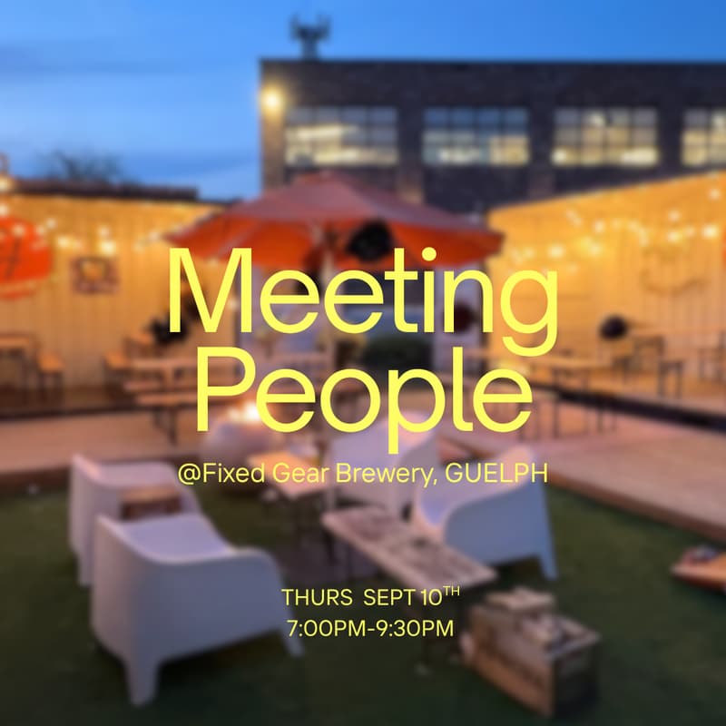 Cover Image for Meeting People @ Fixed Gear Brewing