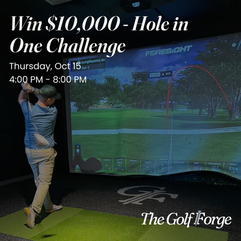 Cover Image for The Golf Forge Hole in One Challenge - Win $10,000!