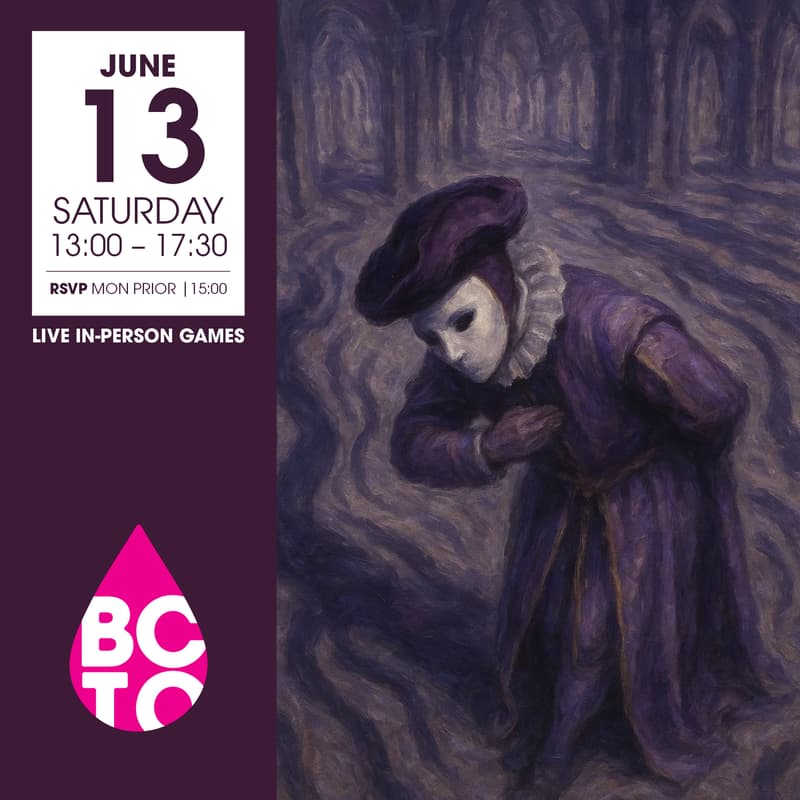 Cover Image for Live, In-Person Games | Blood on the Clocktower | Rm 5270, 5280, 5290