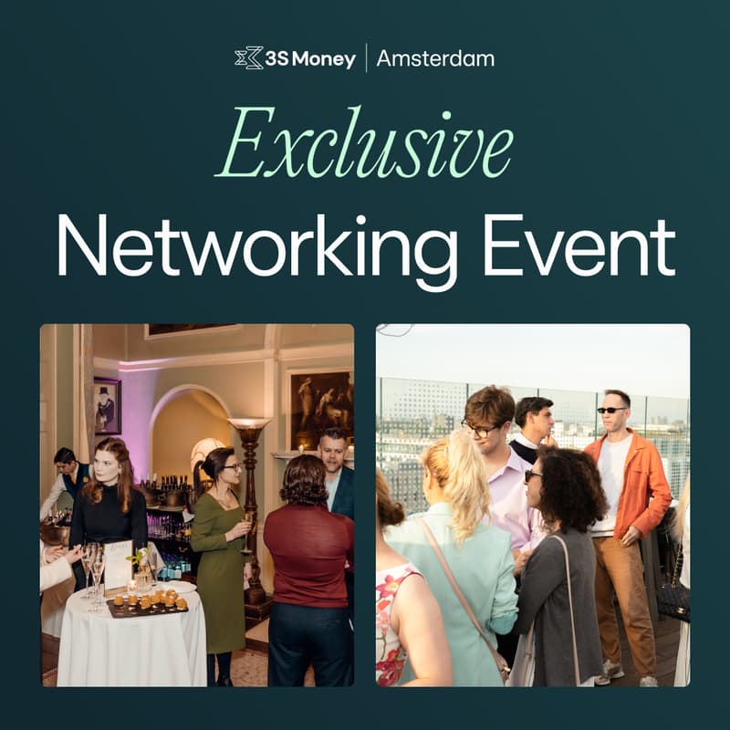 Cover Image for 3S Money Exclusive Networking Event in Amsterdam