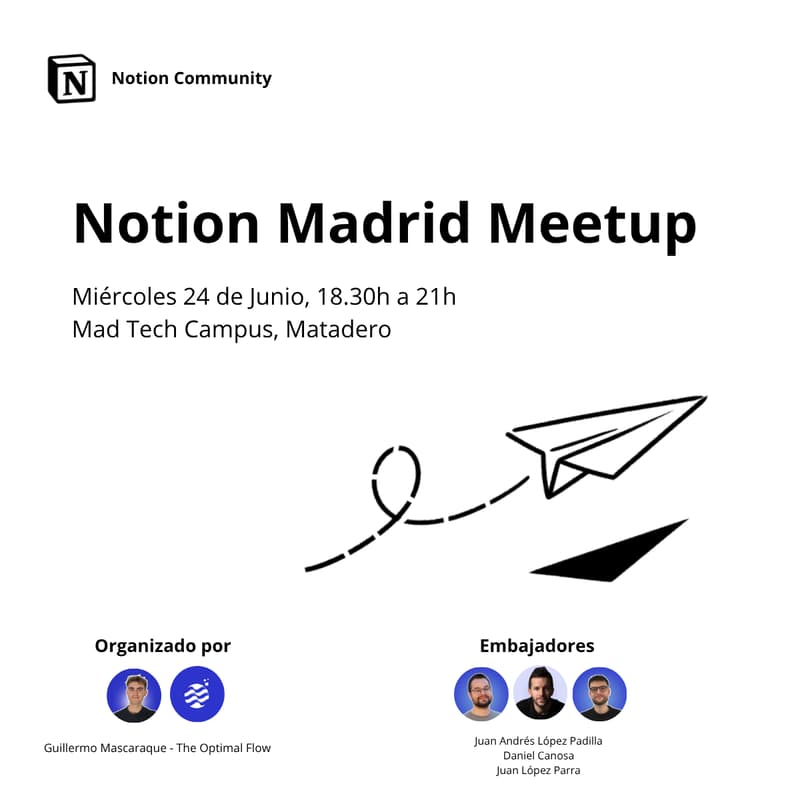 Cover Image for Notion Madrid Community Meetup