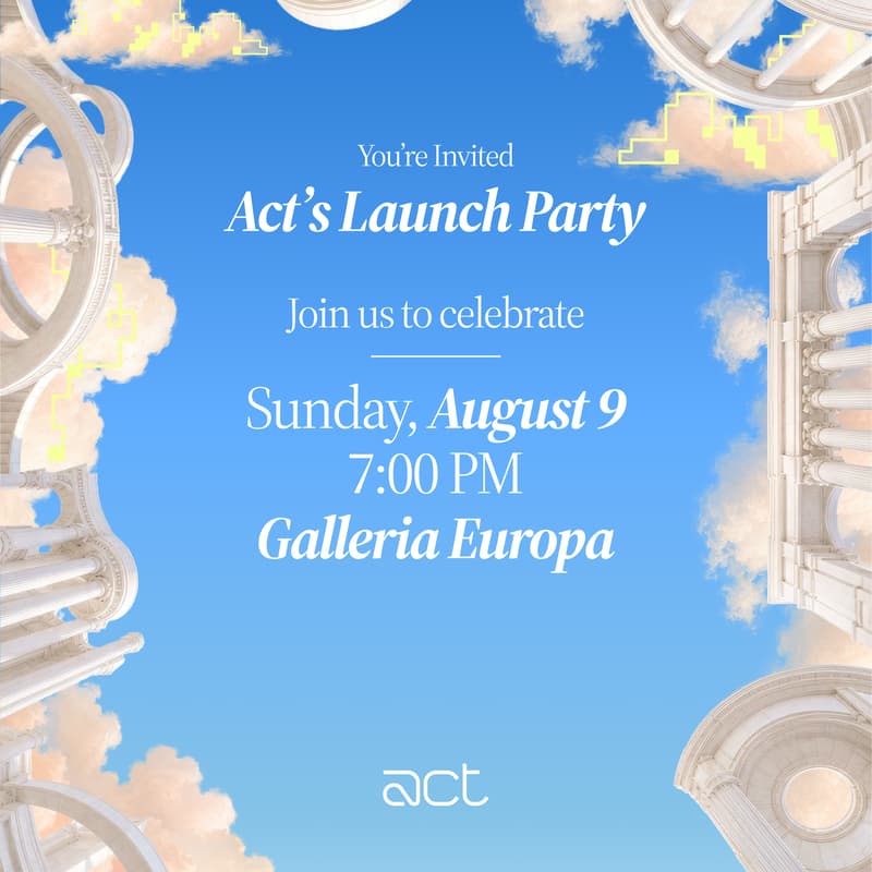 Cover Image for Act's Launch Party