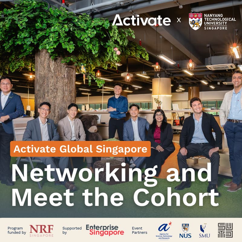 Cover Image for Activate Global Singapore: Networking and Meet the Cohort