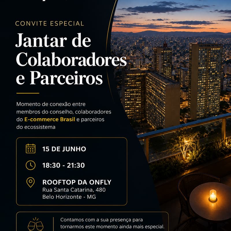Cover Image for Jantar Colaboradores e Conselheiros E-commerce Brasil
