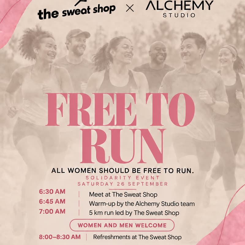 Cover Image for Free To Run With Sweatshop X Alchemy