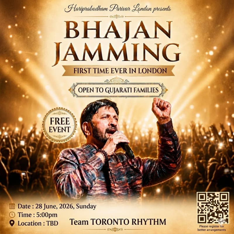 Cover Image for Bhajan Jamming (By HariPrabodham Parivar London)