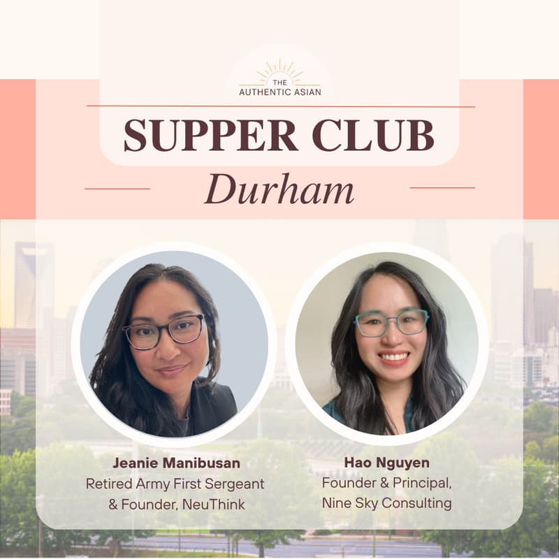 Cover Image for Supper Club in Durham featuring Jeanie Manibusan and Hao Nguyen
