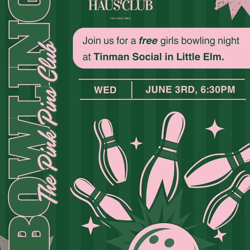 Cover Image for The Pink Pins Club - FREE Bowling Night at Tinman Social