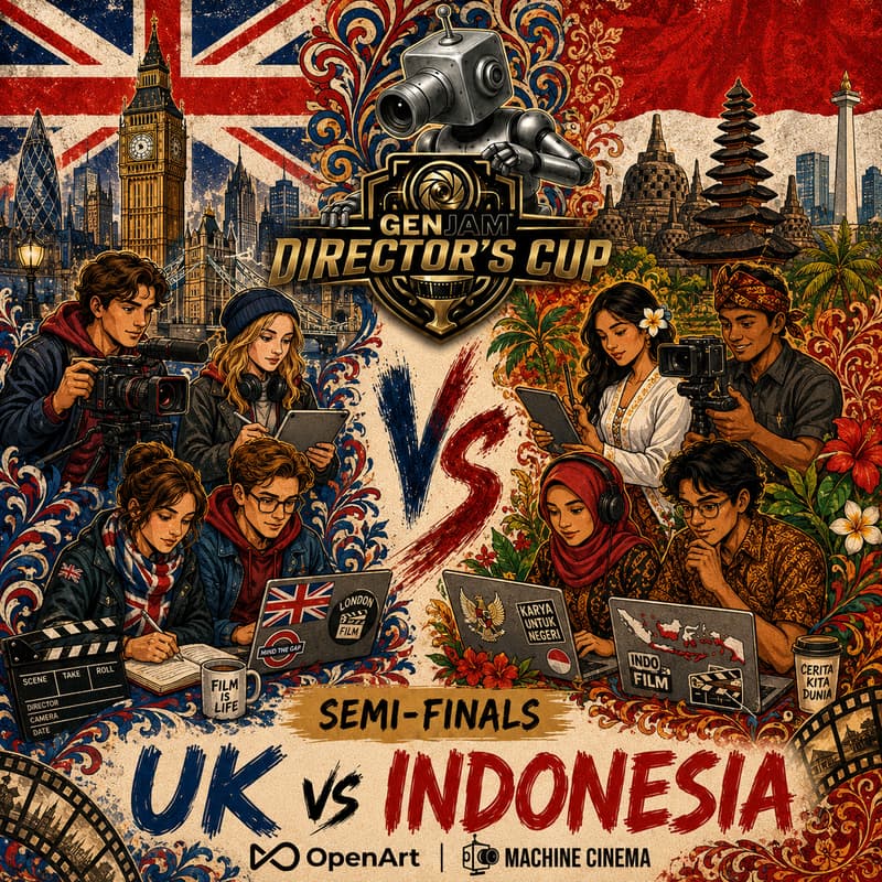 Cover Image for GenJam Director's Cup SemiFinals: UK vs Indonesia!