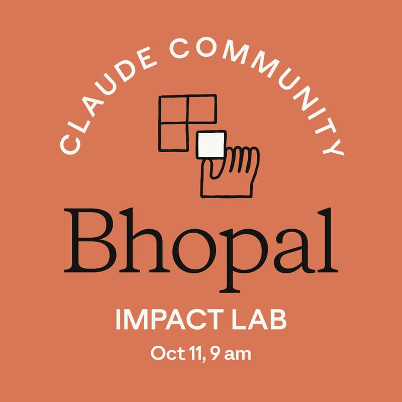 Cover Image for Claude Community × Cerebras Community | Bhopal