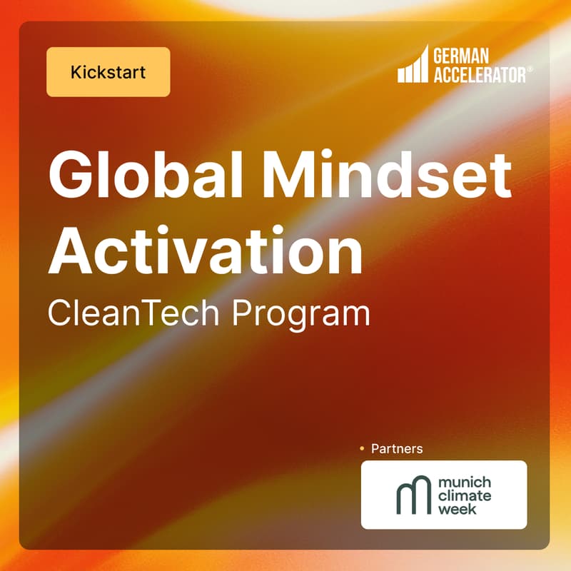 Cover Image for Global Mindest Activation: CleanTech program (Application Only)
