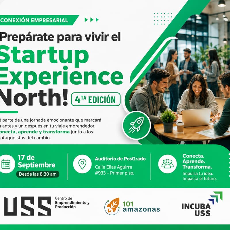 Cover Image for Conexión Empresarial Startup Experience North - 4ta edición