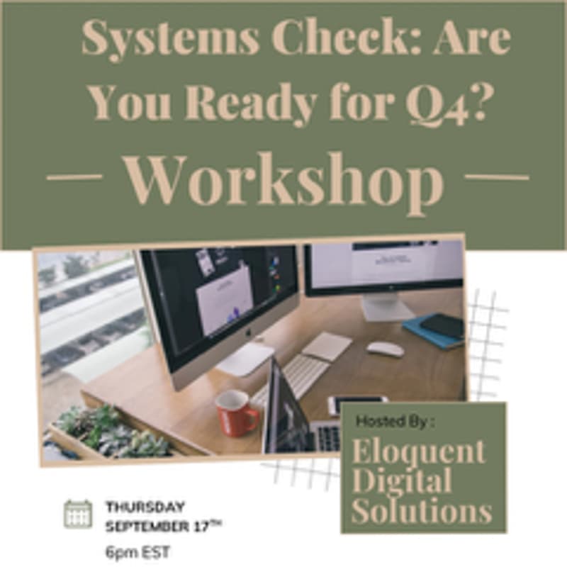 Cover Image for Systems Check: Are You Ready for Q4?