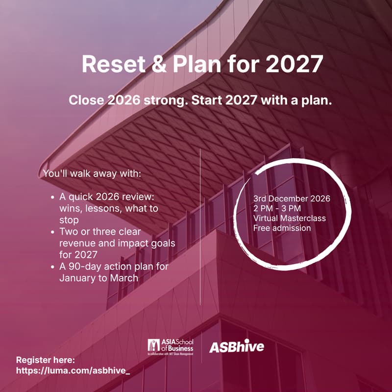 Cover Image for Reset & Plan for 2027