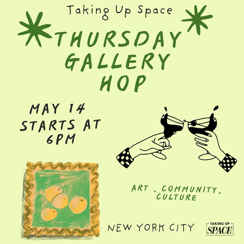 Cover Image for Taking Up Space - Gallery Hop