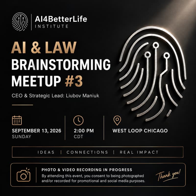 Cover Image for AI & Law Brainstorming Meetup #3