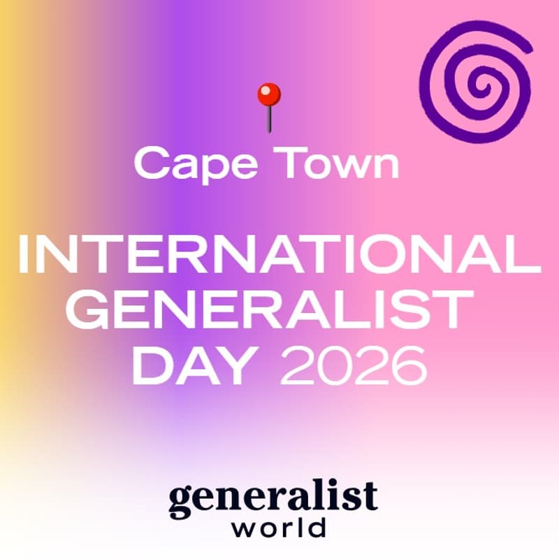 Cover Image for International Generalist Day — Cape Town
