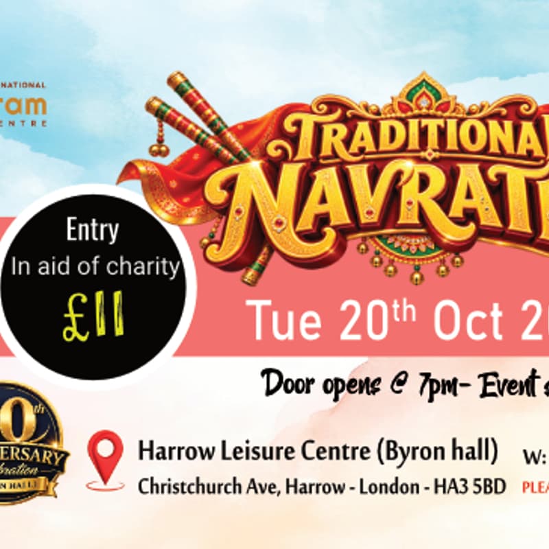 Cover Image for Day 11 - Tuesday - 20th Oct - Navratri Festival 2026