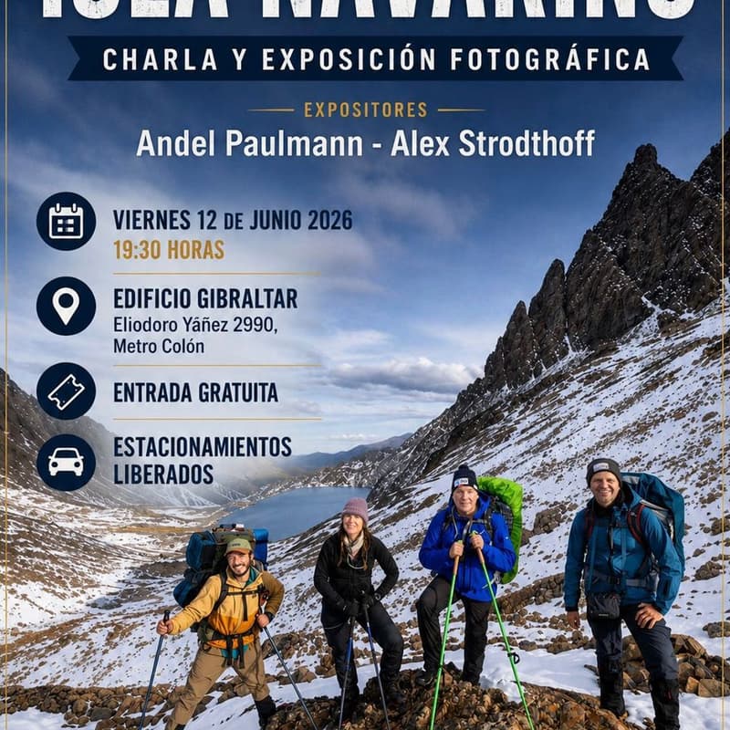 Cover Image for Isla Navarino (charla y exposición fotográfica)
