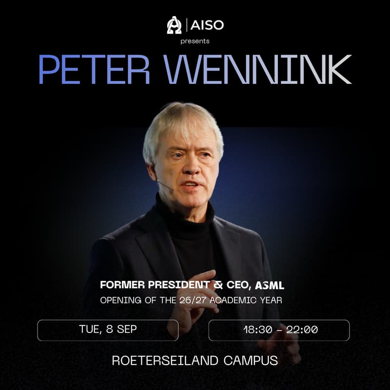 Cover Image for Peter Wennink (former CEO of ASML) - Panel Discussion on "The Role of Education in a Time of Rapid AI Change" | AISO Opening Night 2026/27