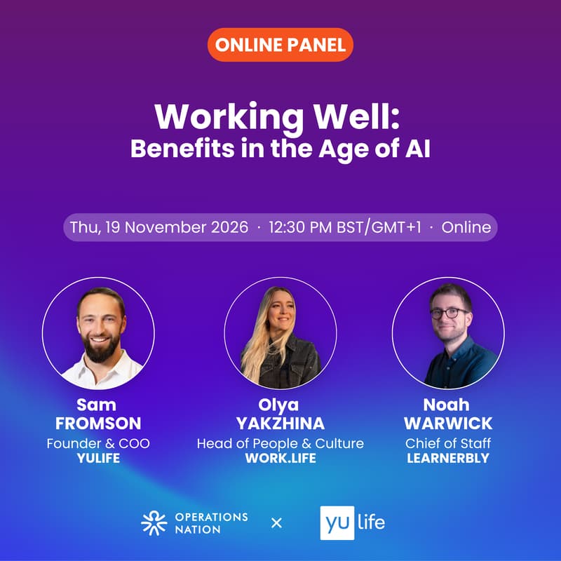 Cover Image for Working Well: Benefits in the Age of AI