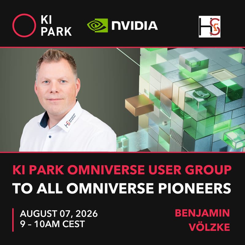 Cover Image for KI Park Omniverse User Group I August 2026