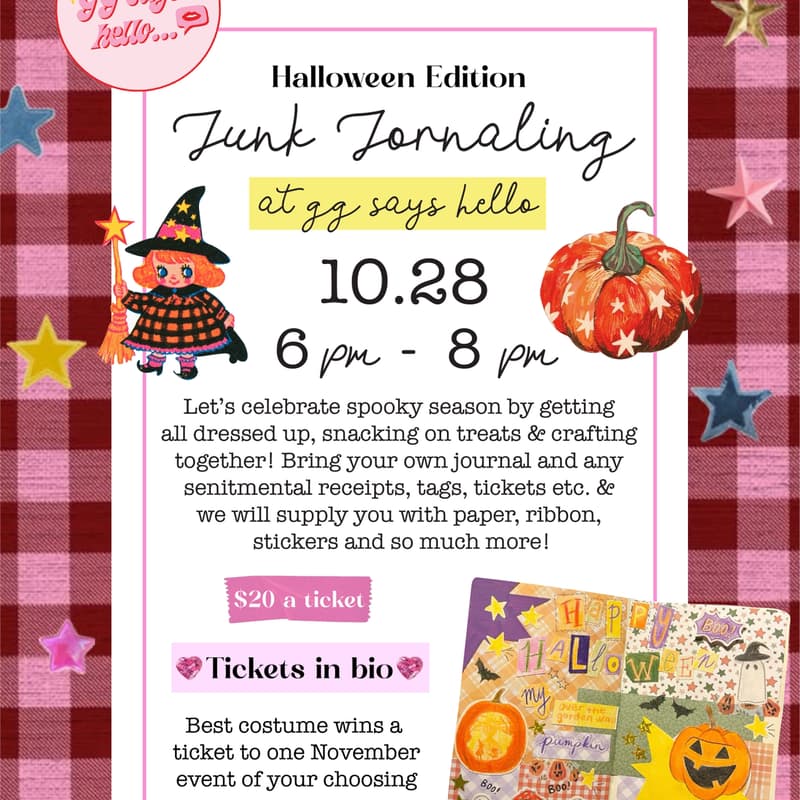 Cover Image for Junk Journaling (Halloween Edition) π