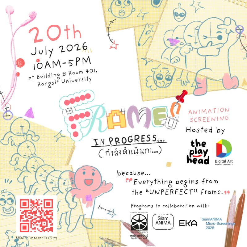Cover Image for The Playhead: Frames in Progress (กำลังดำเนินกา...)