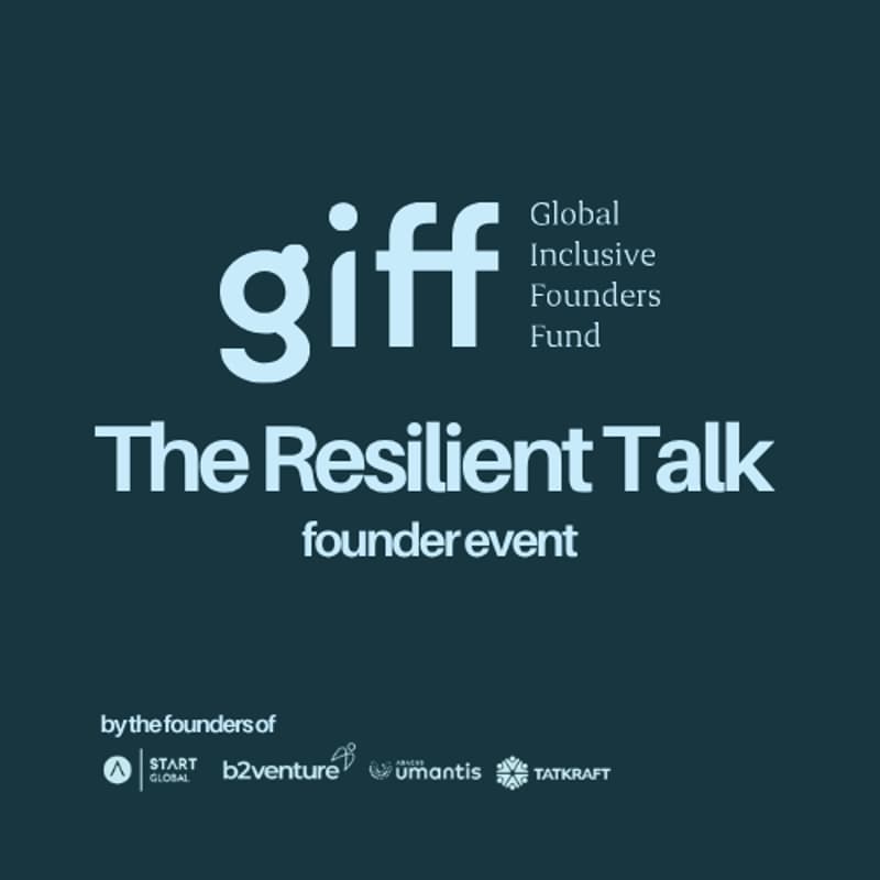 Cover Image for Resilience Talk: Founder Event