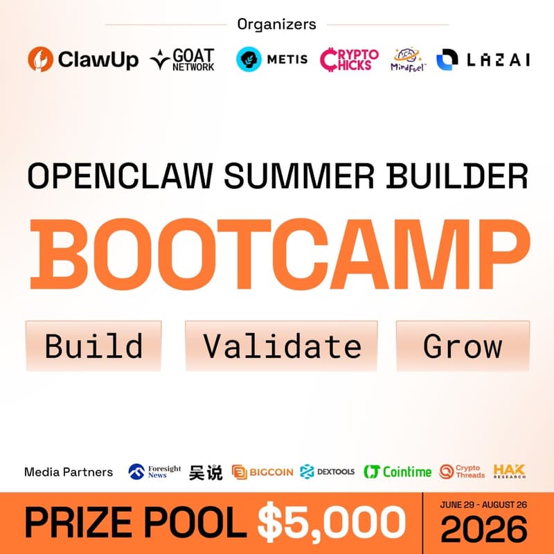 Cover Image for π¦ OpenClaw Summer Builder Bootcamp & Internship 2026 (Toronto + Global)