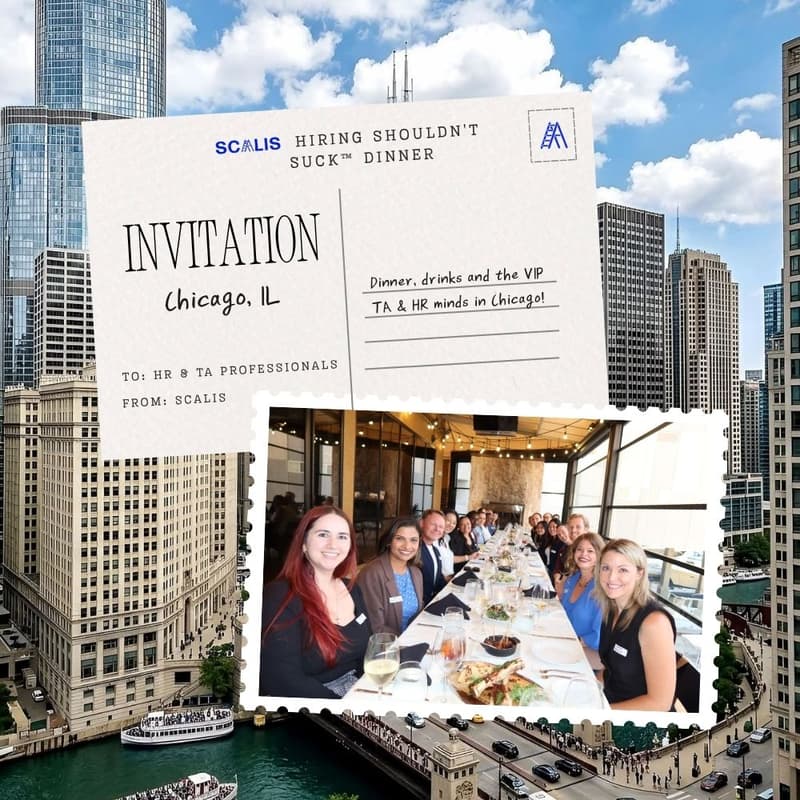 Cover Image for Hiring Shouldn't Suck™ Dinner (Chicago - 11/11/26)